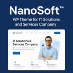 Nanosoft Theme GPL – WP Theme for IT Solutions and Services Company