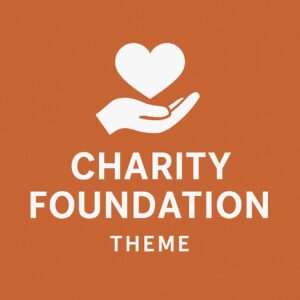 Charity Foundation Theme GPL