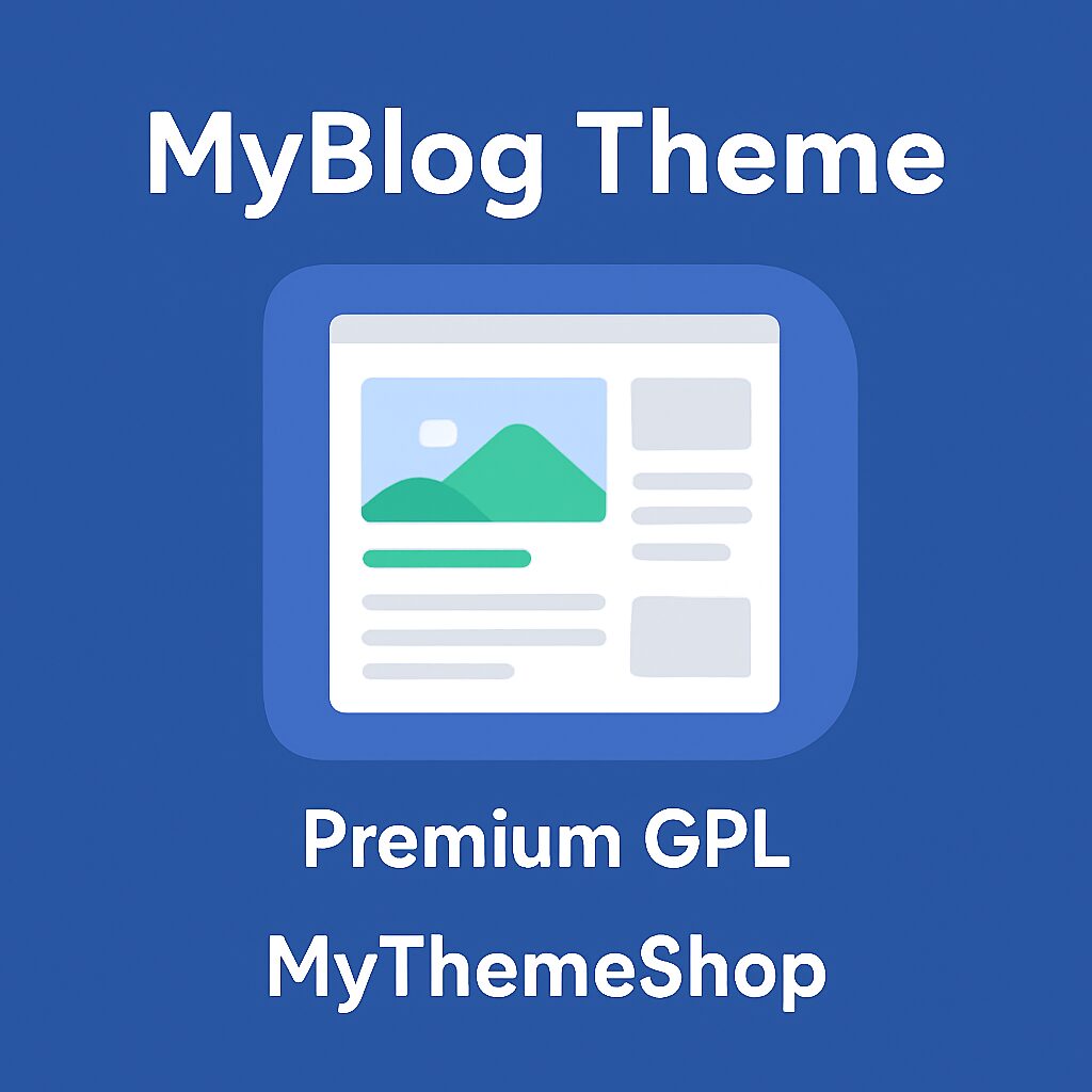 MyBlog Theme Premium GPL -MyThemeShop