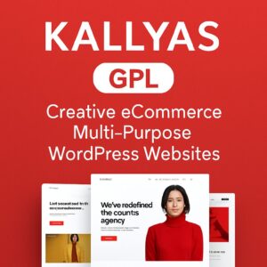KALLYAS Theme GPL – Creative eCommerce Multi-Purpose WordPress Websites