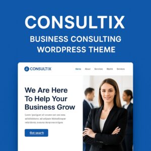 Consultix Theme GPL – Business Consulting WordPress Theme