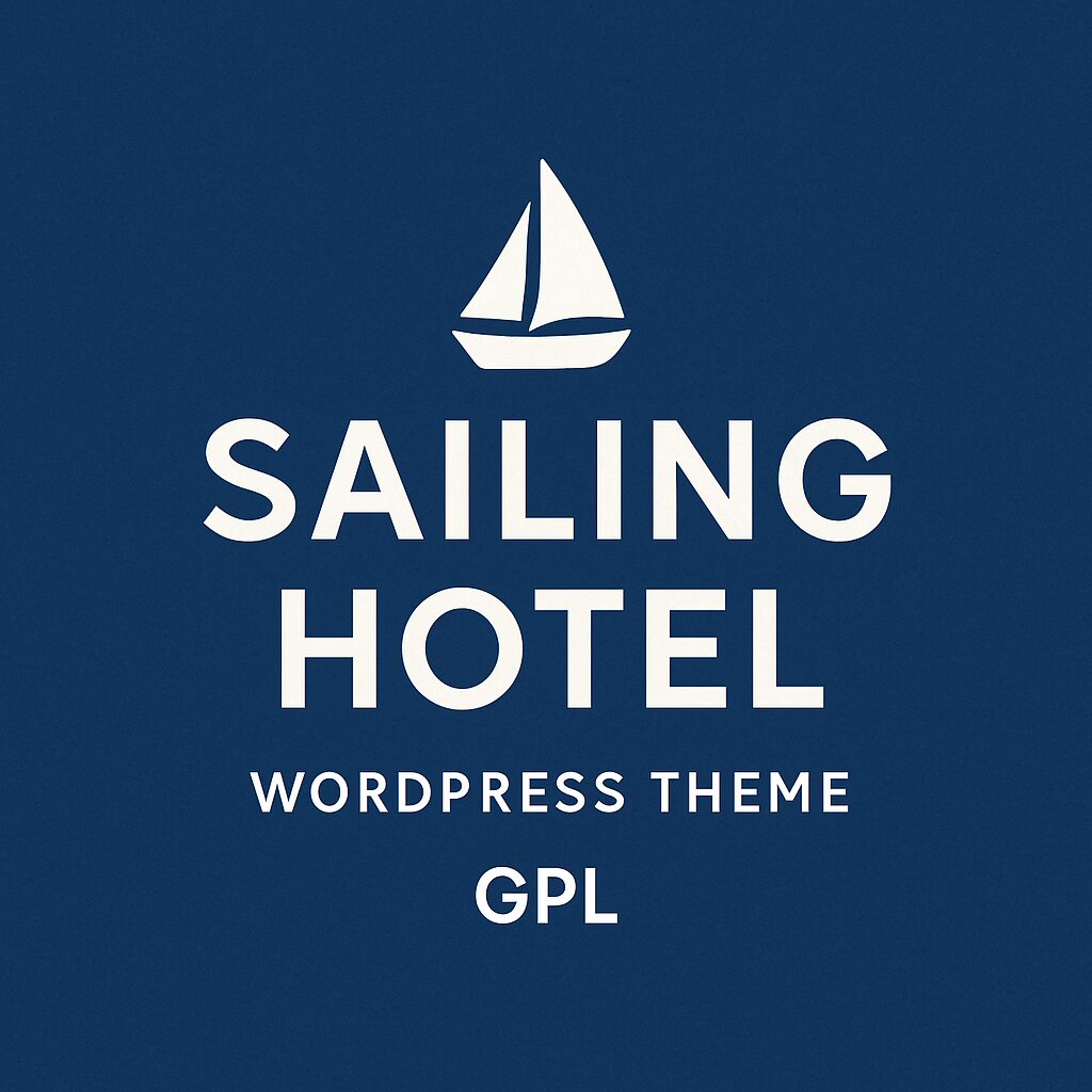 Sailing Hotel WordPress Theme GPL