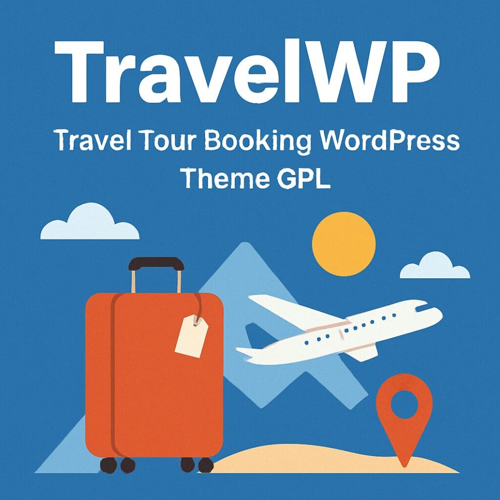 Travel Tour Booking WordPress Theme GPL – TravelWP