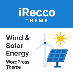 iRecco Theme GPL – Wind & Solar Energy WordPress Theme