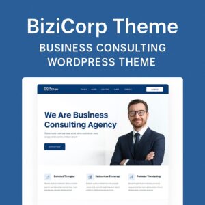 BiziCorp Theme GPL – Business Consulting WordPress Theme