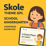 Skole Theme GPL – School Kindergarten WordPress Elementor