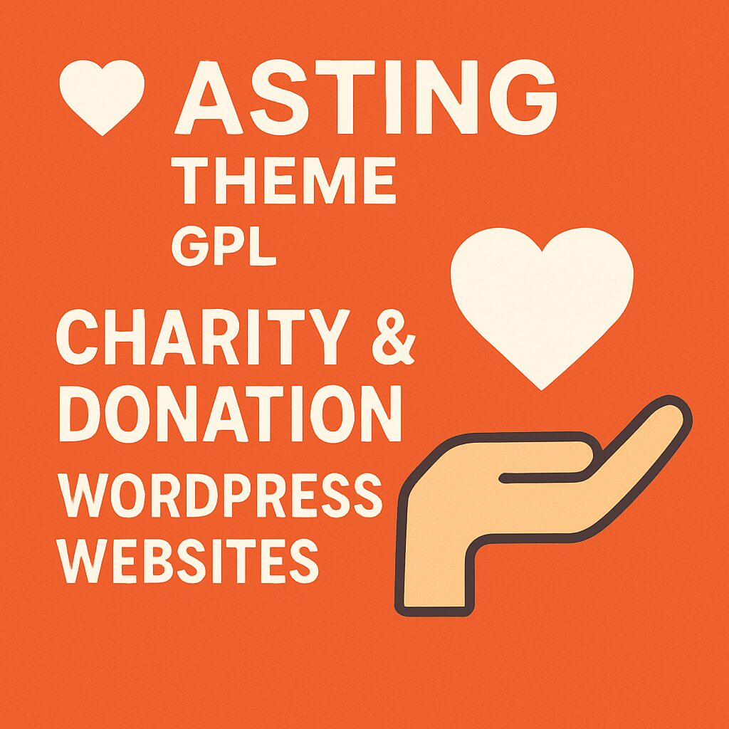 Asting Theme GPL – Charity & Donation WordPress Websites
