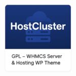 HostCluster Theme GPL – WHMCS Server & Hosting WP Theme