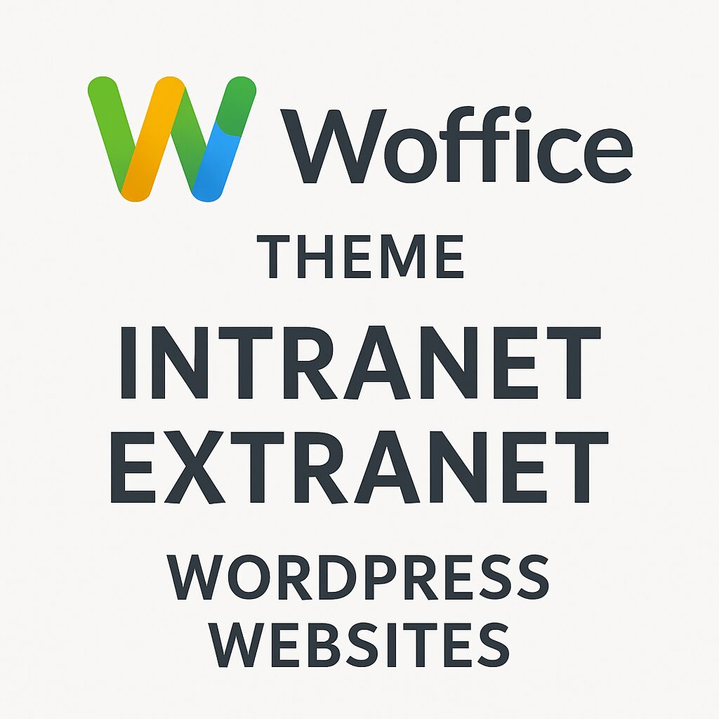 Woffice Theme GPL – Intranet Extranet WordPress Websites