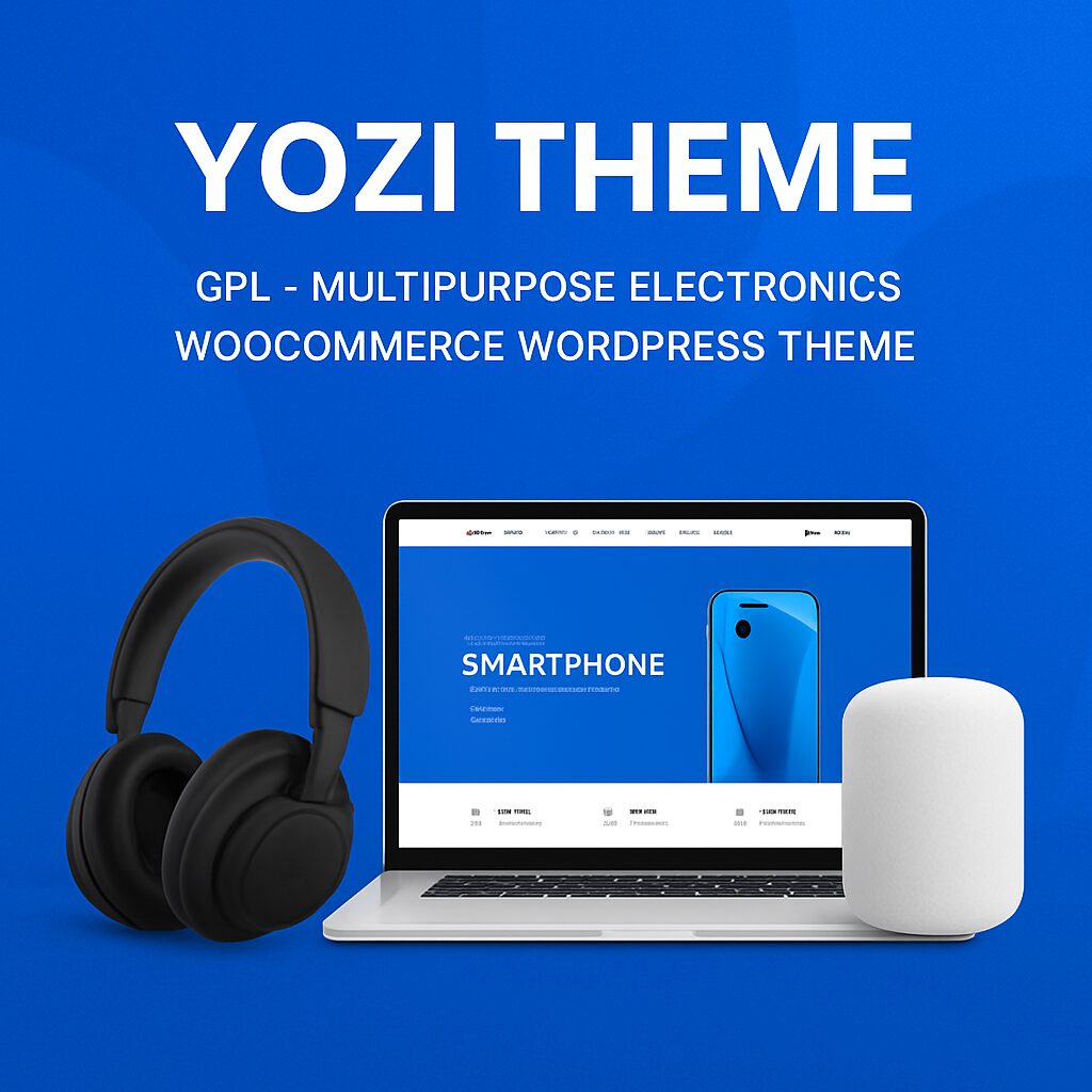Yozi Theme GPL – Multipurpose Electronics WooCommerce WordPress Theme
