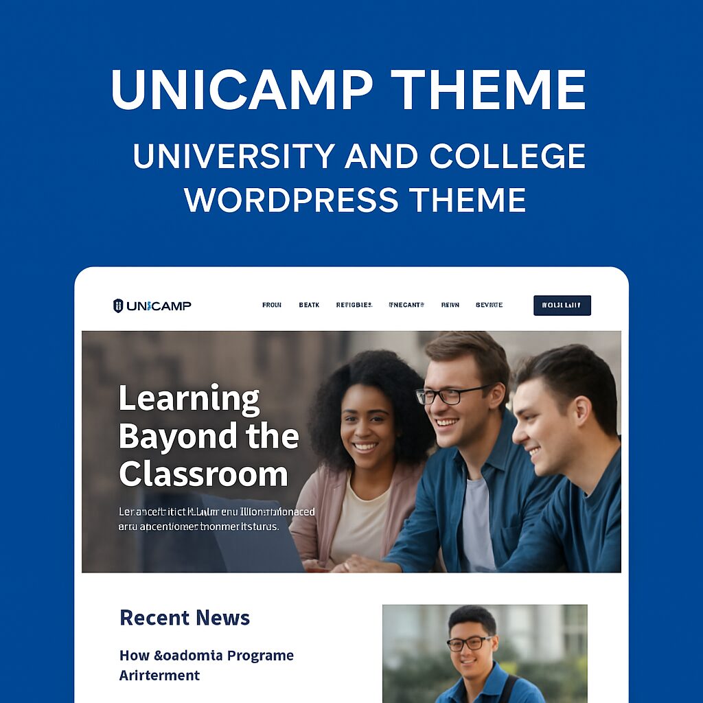 Unicamp Theme GPL – University and College WordPress Theme