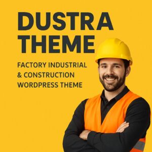 Dustra Theme GPL – Factory Industrial & Construction WordPress Theme