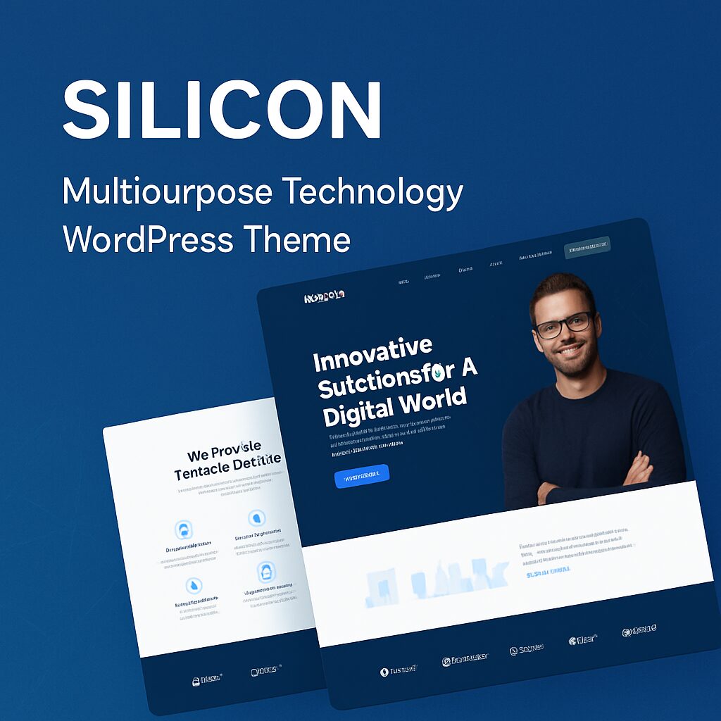 Silicon Theme GPL – Multipurpose Technology WordPress Theme