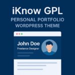 iKnow Theme GPL – Personal Portfolio WordPress Theme