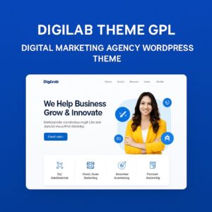 Digilab Theme GPL – Digital Marketing Agency WordPress Theme