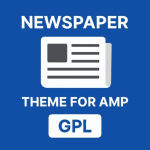 Newspaper Theme for AMP GPL