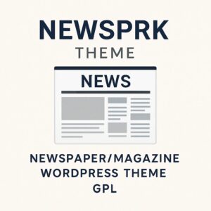 Newsprk Theme GPL – Newspaper/Magazine WordPress Theme