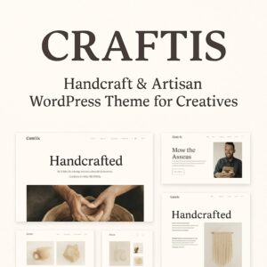 Craftis Theme GPL – Handcraft & Artisan WordPress Theme for Creatives | Testing Only