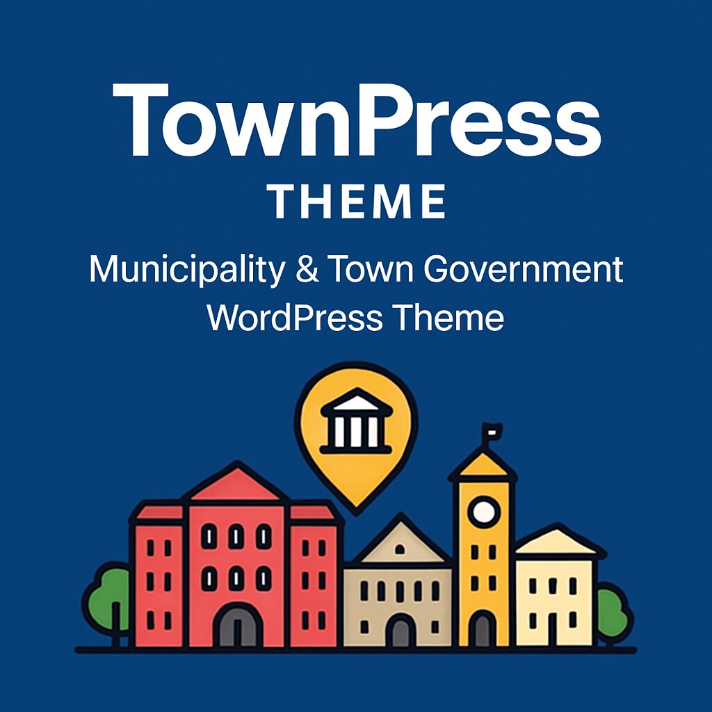 TownPress Theme GPL – Municipality & Town Government WordPress Theme