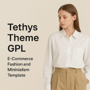 Tethys Theme GPL – eCommerce fashion and minimalism template