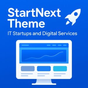 StartNext Theme GPL – IT Startups and Digital Services