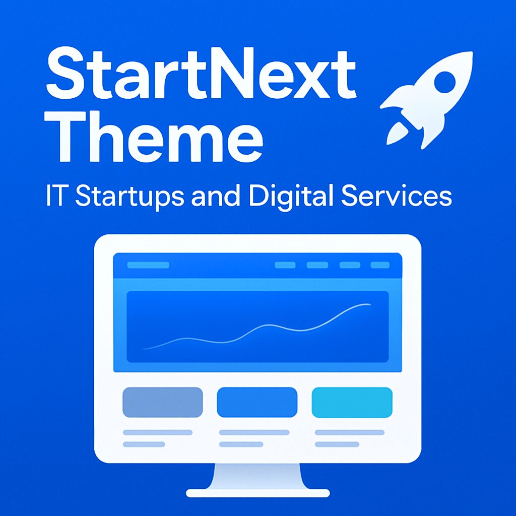 StartNext Theme GPL – IT Startups and Digital Services