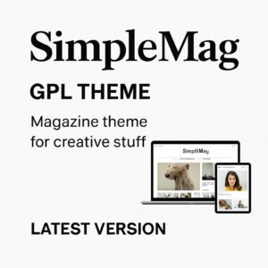 SimpleMag GPL Theme – Magazine theme for creative stuff Latest Version