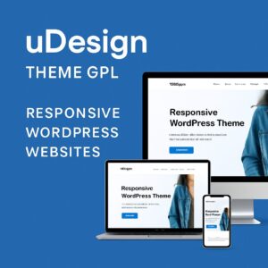 uDesign Theme GPL – Responsive WordPress Websites