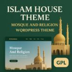 Islam House Theme GPL – Mosque and Religion WordPress Theme