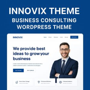 Innovix Theme GPL – Business Consulting WordPress Theme