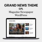 Grand News Theme GPL – Magazine Newspaper WordPress