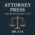Attorney Press Theme GPL 2.1.5 – Lawyer WordPress Theme