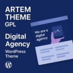 Artem Theme GPL – Digital Agency WordPress Theme