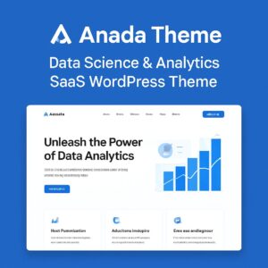 Anada Theme GPL – Data Science & Analytics Saas WordPress Theme