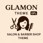 Glamon Theme GPL – Salon & Barber Shop Theme