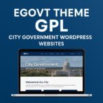 EGovt Theme GPL – City Government WordPress Websites