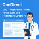 DocDirect Theme GPL – WordPress Theme for Doctors and Healthcare Directory