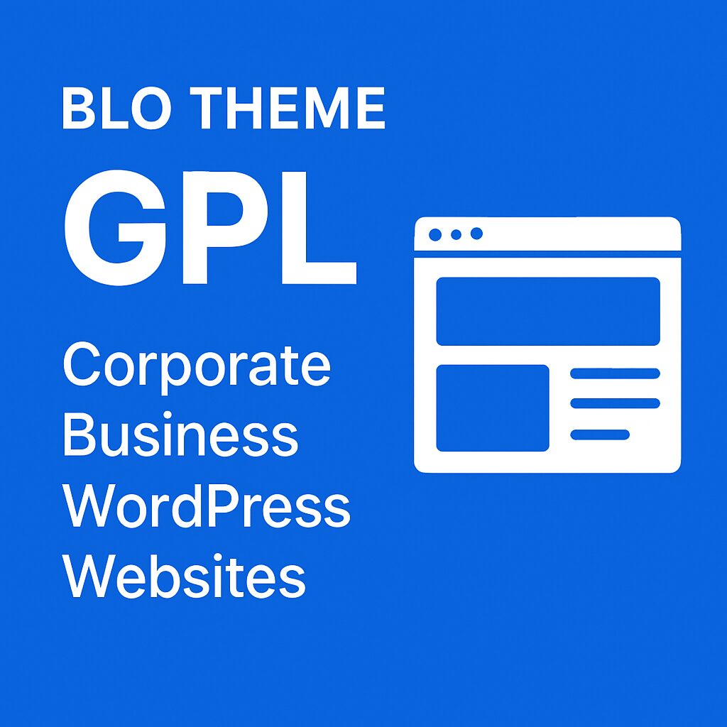 BLO Theme GPL – Corporate Business WordPress Websites