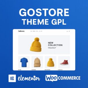 GoStore Theme GPL – Elementor WooCommerce WordPress Websites
