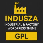 Indusza Theme GPL – Industrial & Factory WordPress Theme