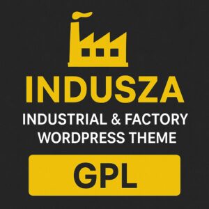 Indusza Theme GPL – Industrial & Factory WordPress Theme