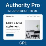 Authority Pro Theme GPL – StudioPress Theme GPL