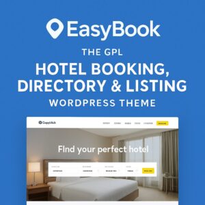 EasyBook Theme GPL – Hotel Booking, Directory & Listing WordPress Theme