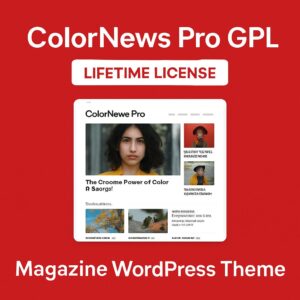ColorNews Pro GPL – Lifetime License | Magazine WordPress Theme