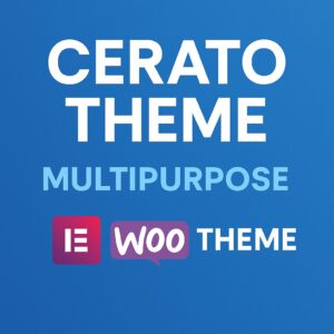 Cerato Theme GPL – Multipurpose Elementor WooCommerce Theme