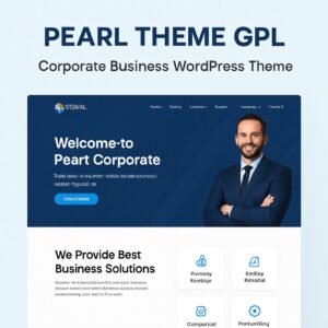 Pearl Theme GPL – Corporate Business WordPress Theme
