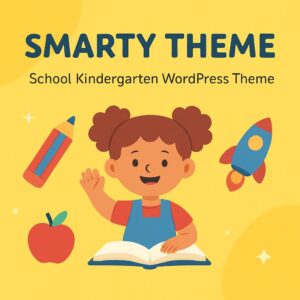 Smarty Theme GPL – School Kindergarten WordPress theme