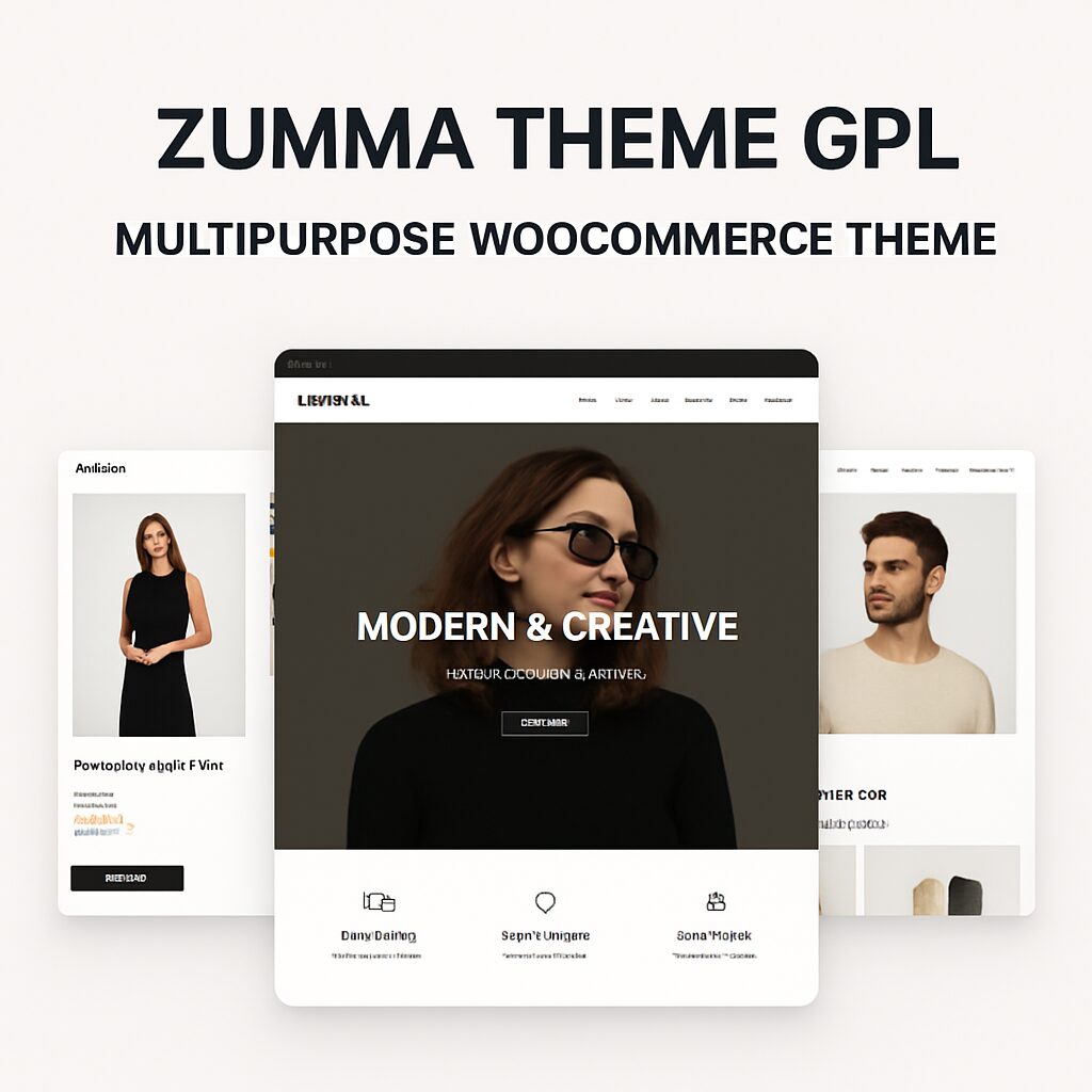 Zumma Theme GPL – Multipurpose WooCommerce Theme