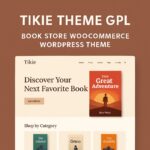Tikie Theme GPL – Book Store WooCommerce WordPress Theme