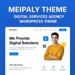 Meipaly Theme GPL – Digital Services Agency WordPress Theme